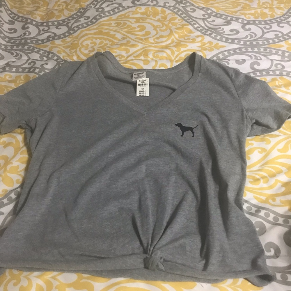 Victoria secret cropped T-shirt